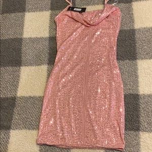 Fashion nova sequin dress never worn.